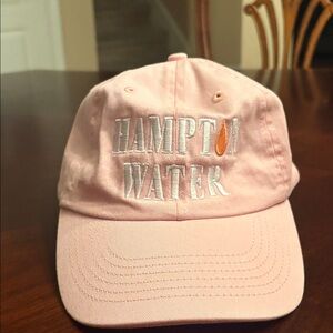 Pink 'Hampton Water' Embroidered Cap